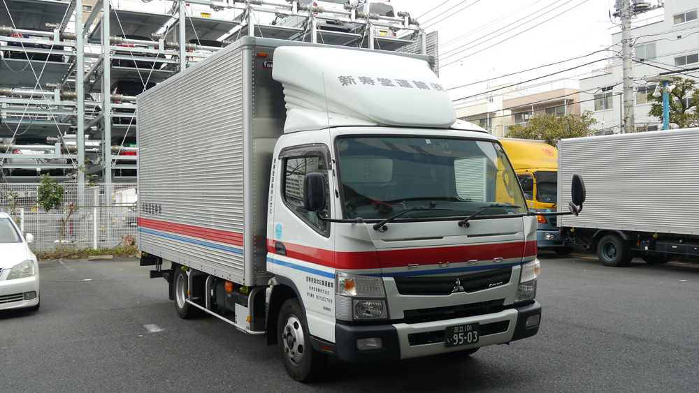 1トン車
　ルートバン：2台